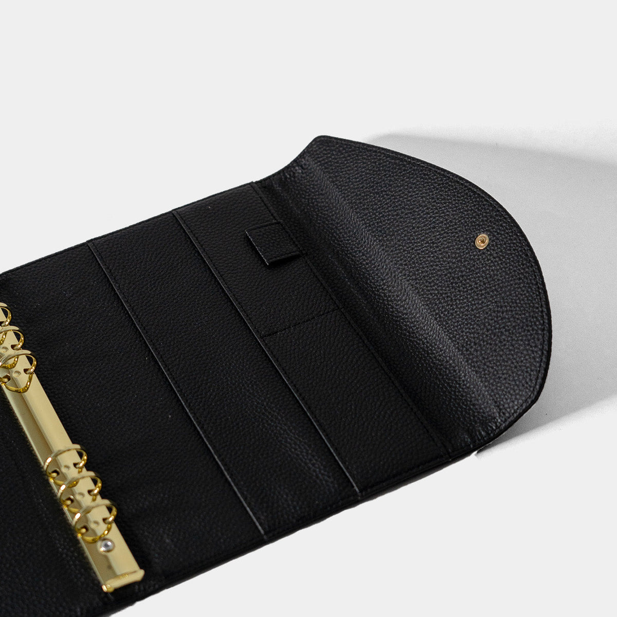 A5 Planner Binder, Black Pebble, view 4