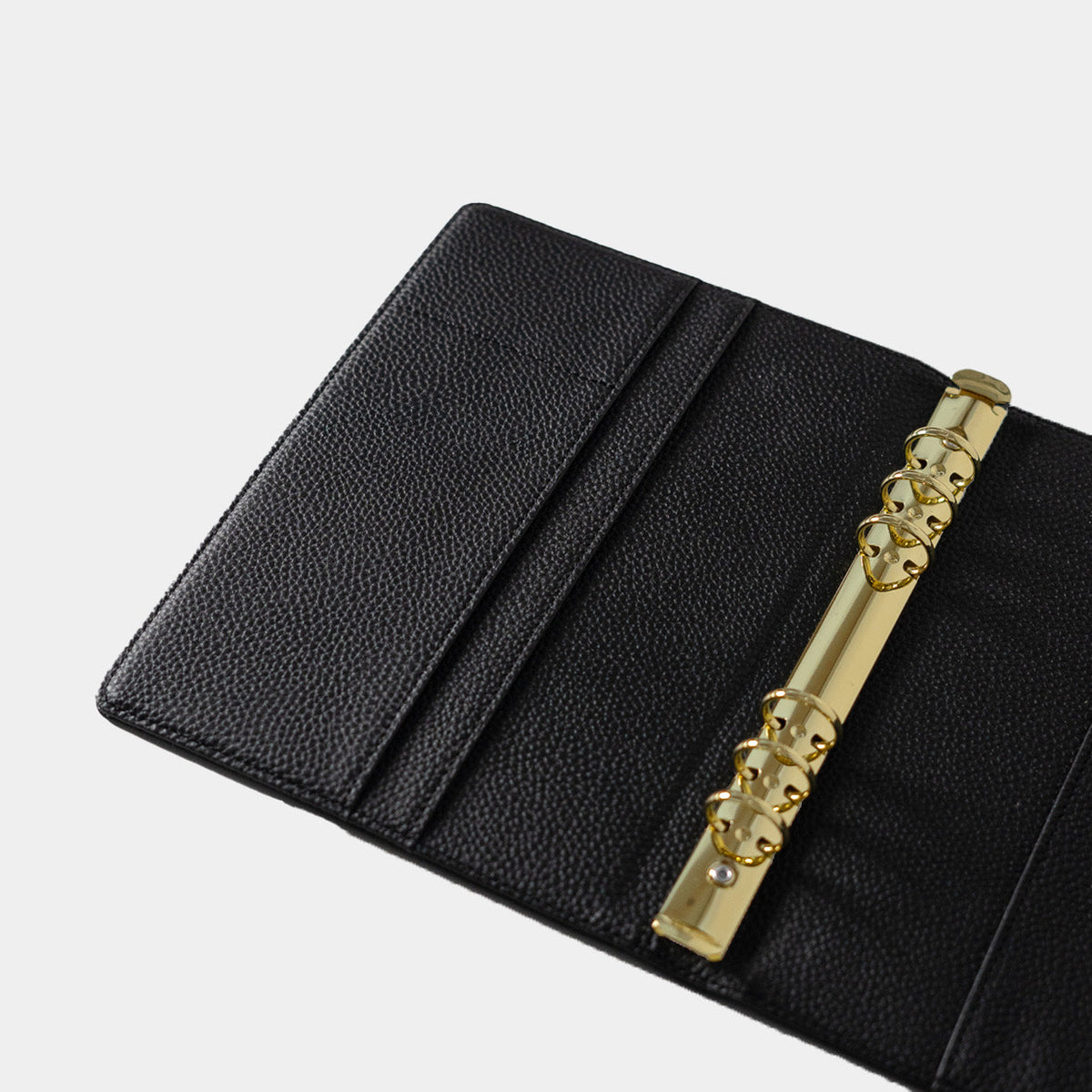 A5 Planner Binder, Black Pebble, view 5