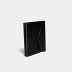 A5 Planner Binder, Onyx Croc, view 2