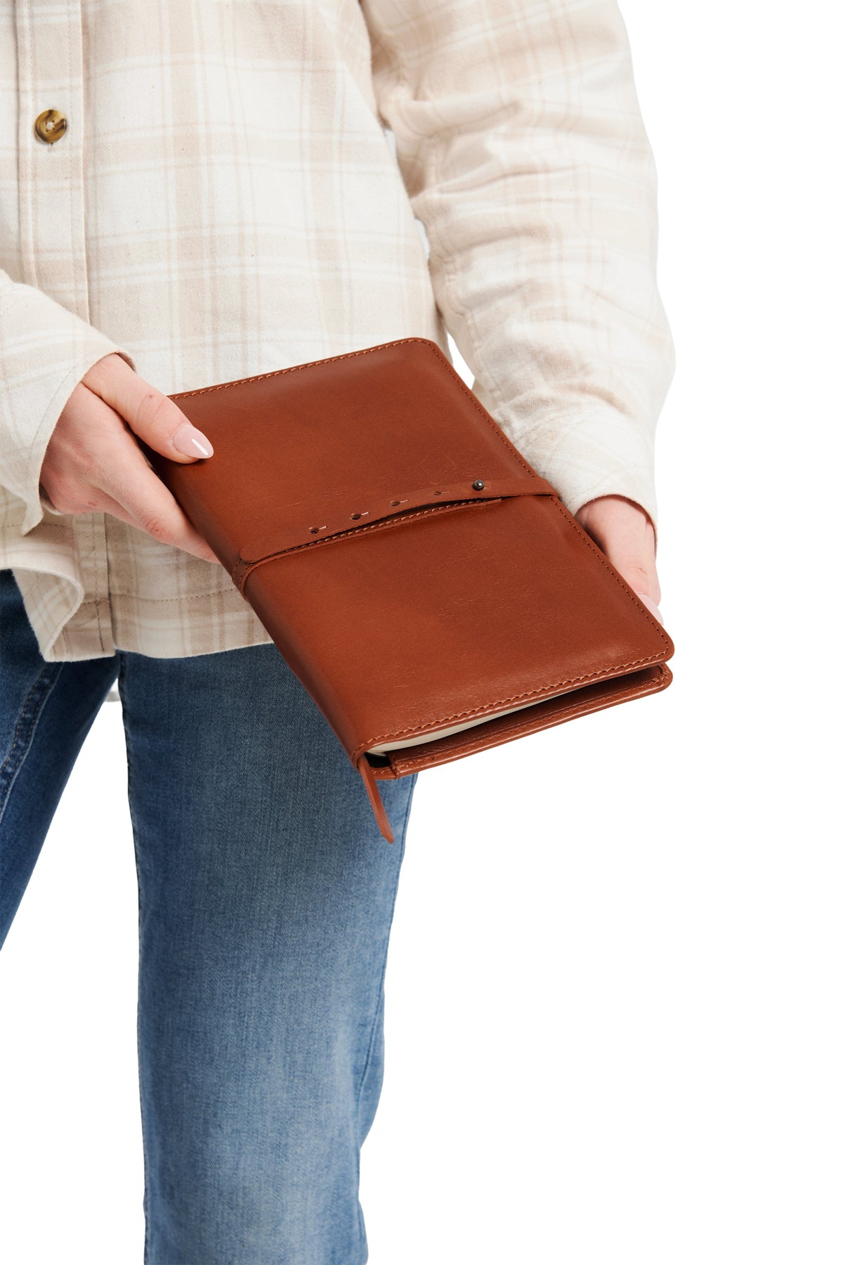 A5 Leather Journal Cover & Padfolio, view 3