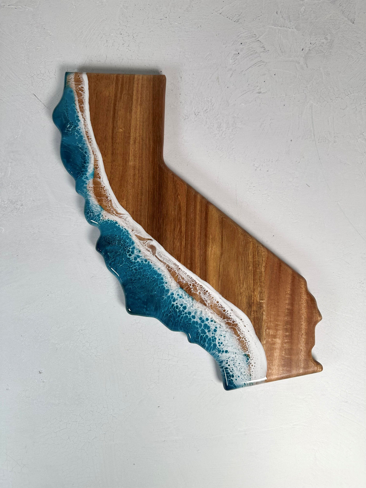 State Shaped Acacia Cheese Board, view 4