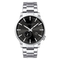 Alfred Sung Automatic II Watch, Black Sunray Dial, Steel Bracelet