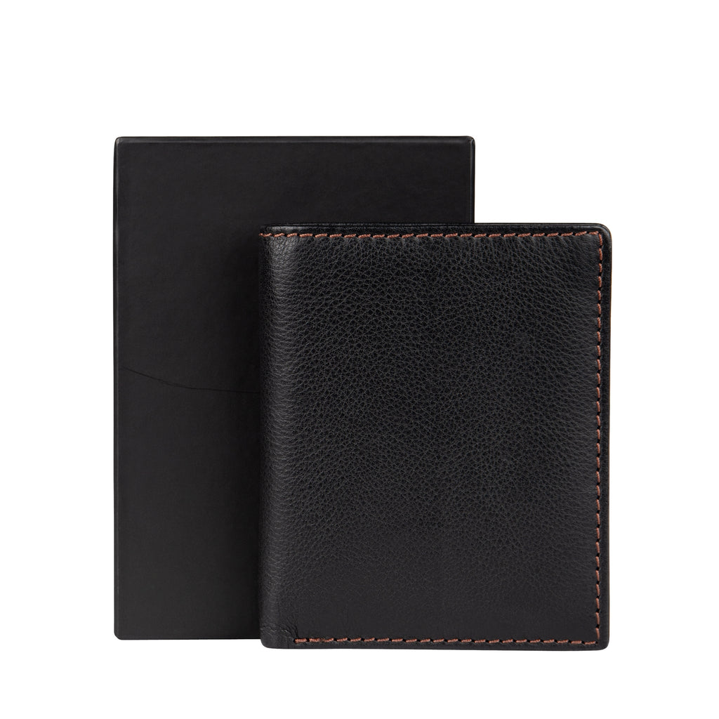 Slim Top-Grain Leather Bifold Wallet, RFID, view 3