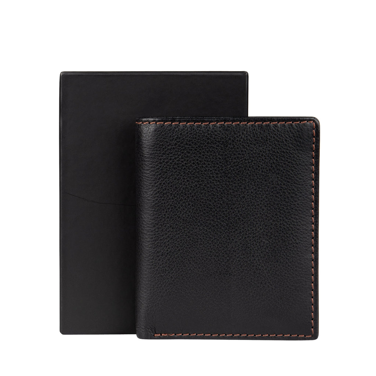 Slim Top-Grain Leather Bifold Wallet, RFID, view 3