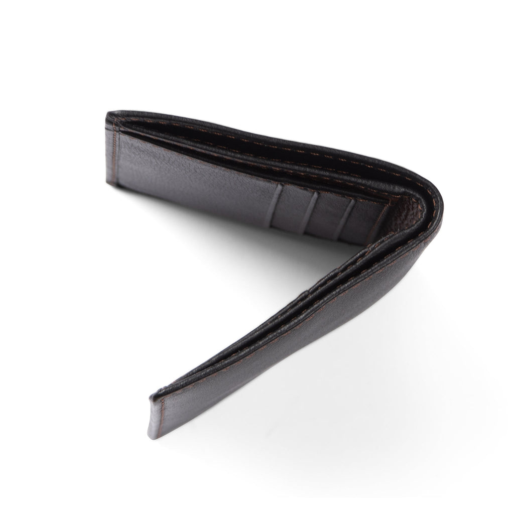 Slim Top-Grain Leather Bifold Wallet, RFID, view 7