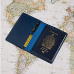 Leather Passport Holder, RFID, view 3