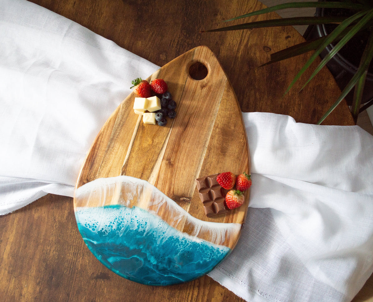Rain Drop Charcuterie Board