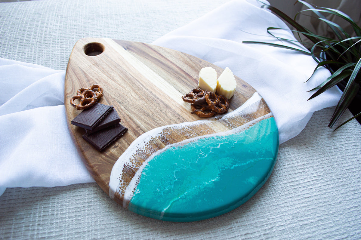Rain Drop Charcuterie Board, view 4