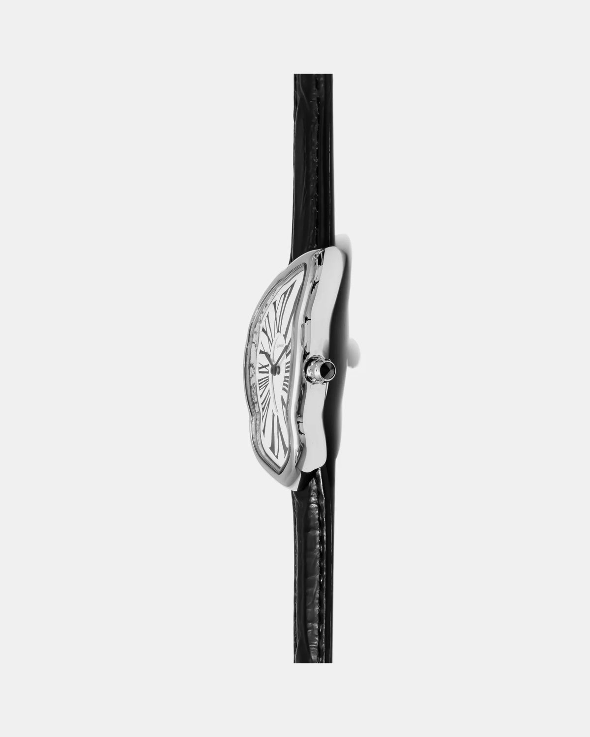 Melting Watch, Large Silver, view 7