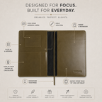 B5 Leather Journal Cover & Padfolio, view 7