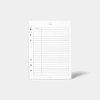 Notes Insert