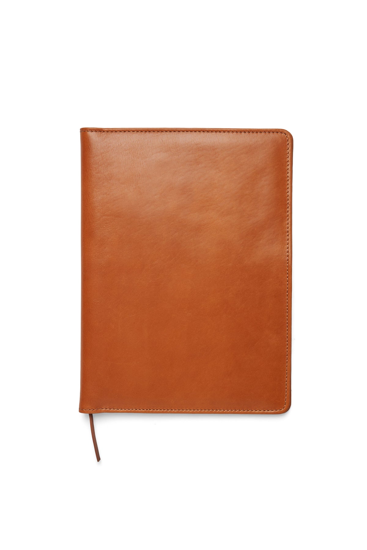 B5 Leather Journal Cover & Padfolio, Cognac Brown