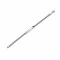 Men's Sterling Silver ID Bracelet, Foxtail Chain (Engravable) - view 5