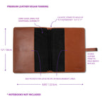 Leather Notebook Binder & Journal Organizer, view 3