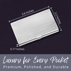 Sterling Silver Business Card Holder, Hand-Engraved (Made in Italy) - view 7
