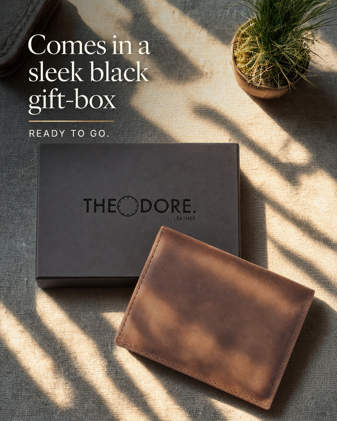 Slim Leather Card Holder, view 5